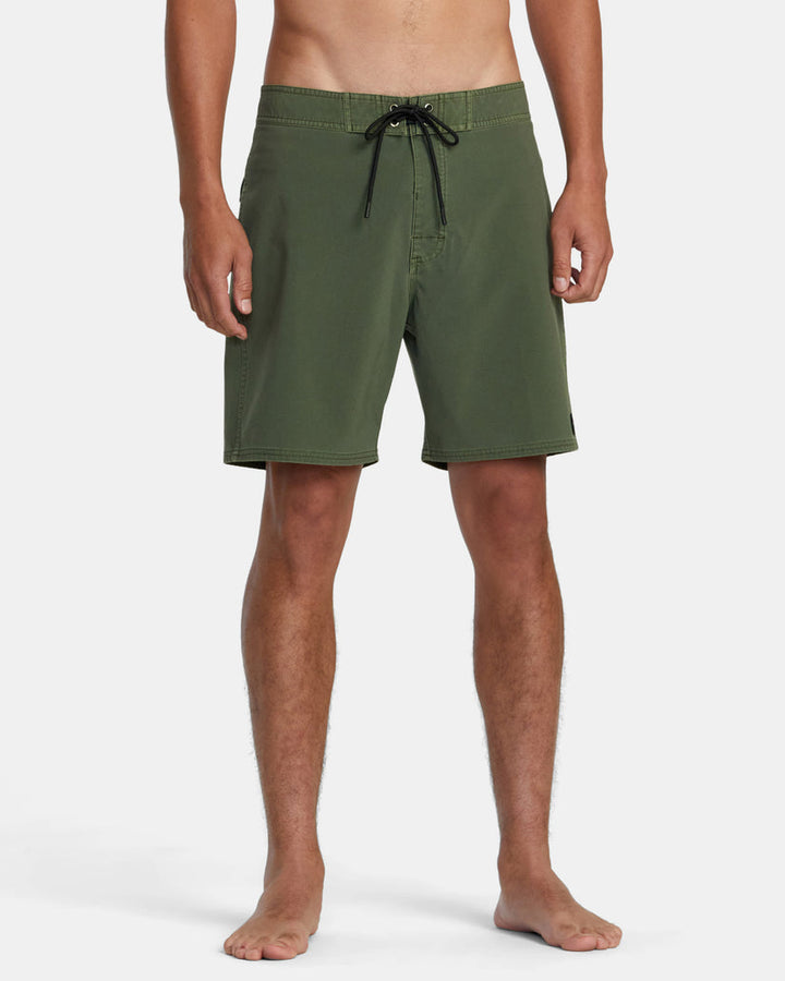 RVCA VA PIGMENT BOARDSHORTS 18" - OLIVINE - Sun Diego Boardshop