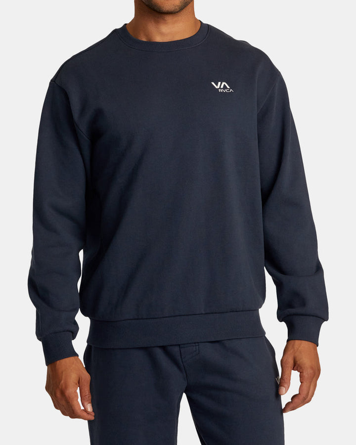 RVCA VA Essential Sweatshirt - INDIGO - Sun Diego Boardshop