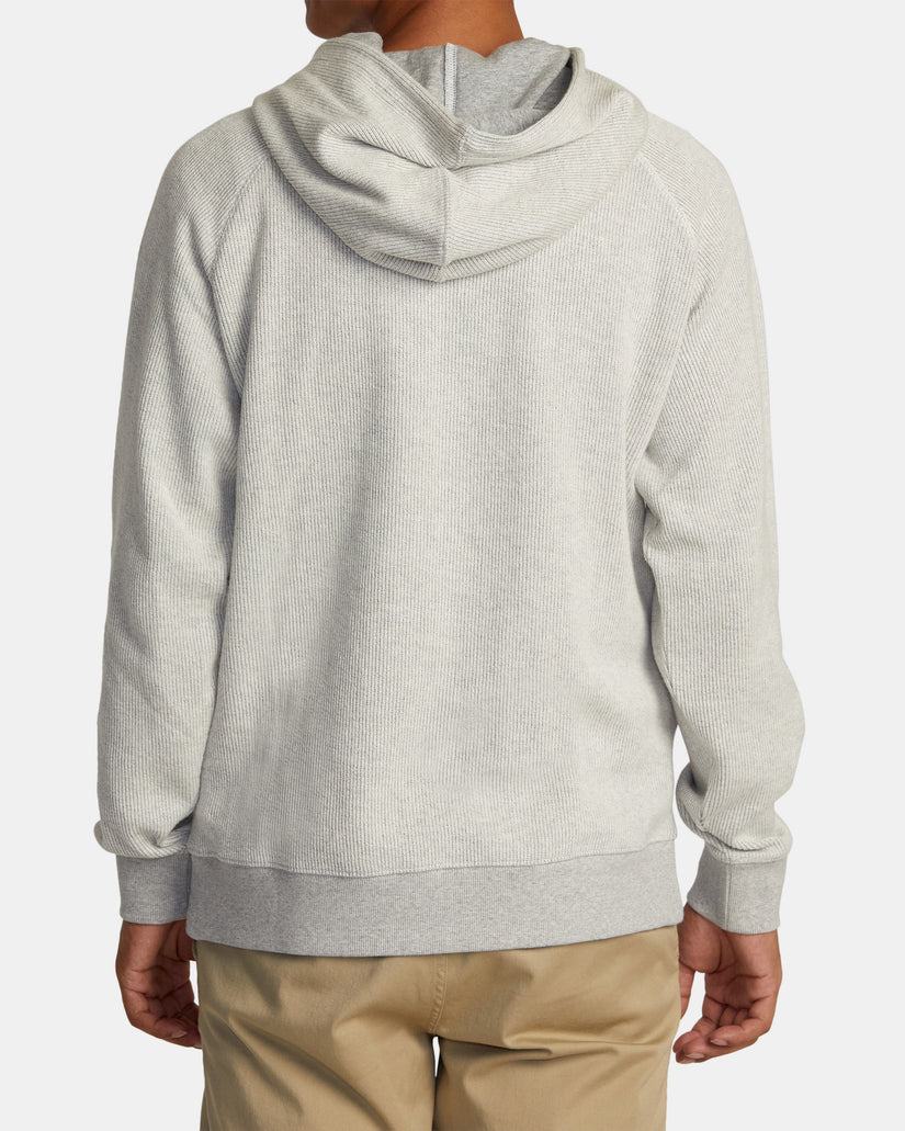 RVCA PORT HOODIE - SILVER BLEACH - Sun Diego Boardshop