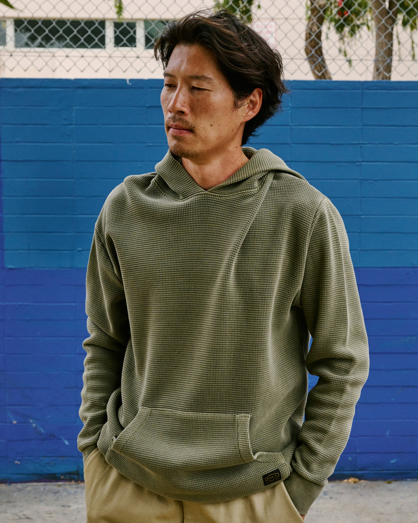 RVCA Dayshift Hoodie - OLIVE - Sun Diego Boardshop