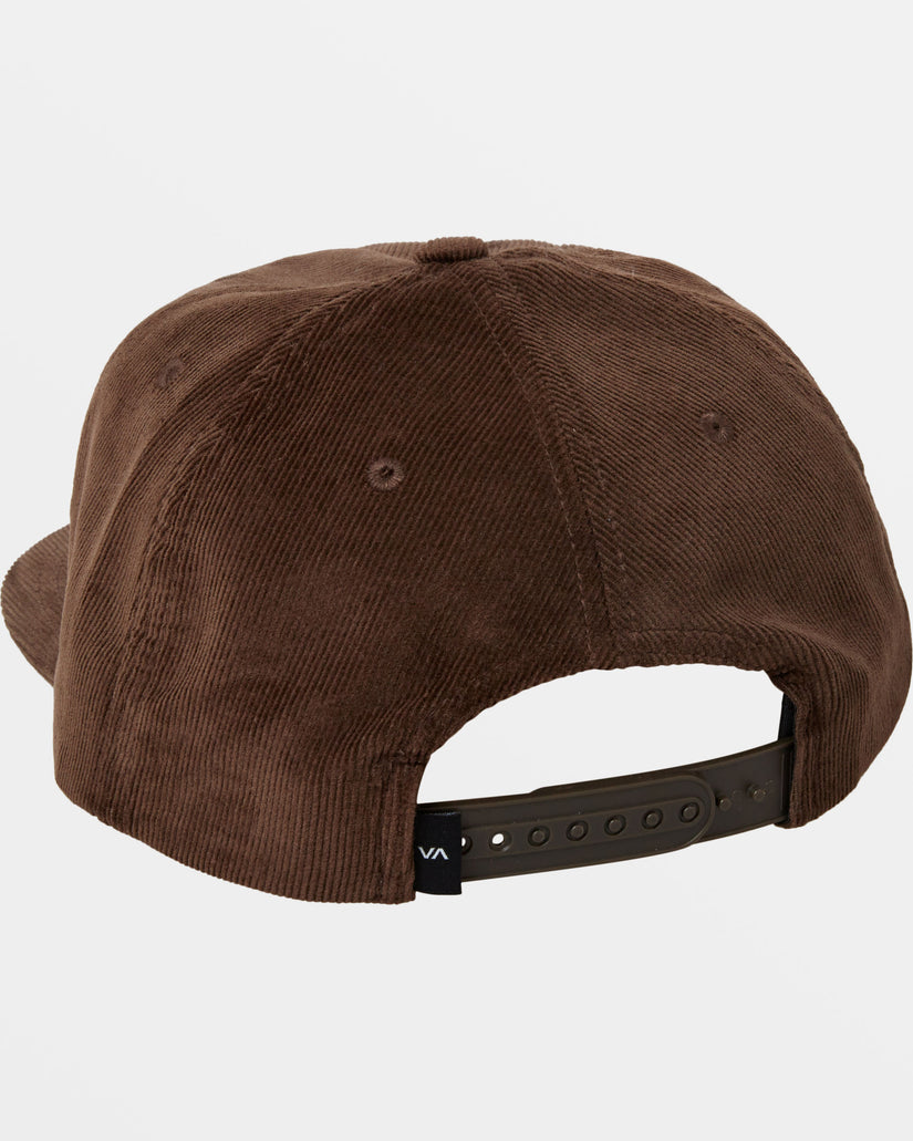 RVCA FREEMAN SNAPBACK HAT - CHOCOLATE - Sun Diego Boardshop