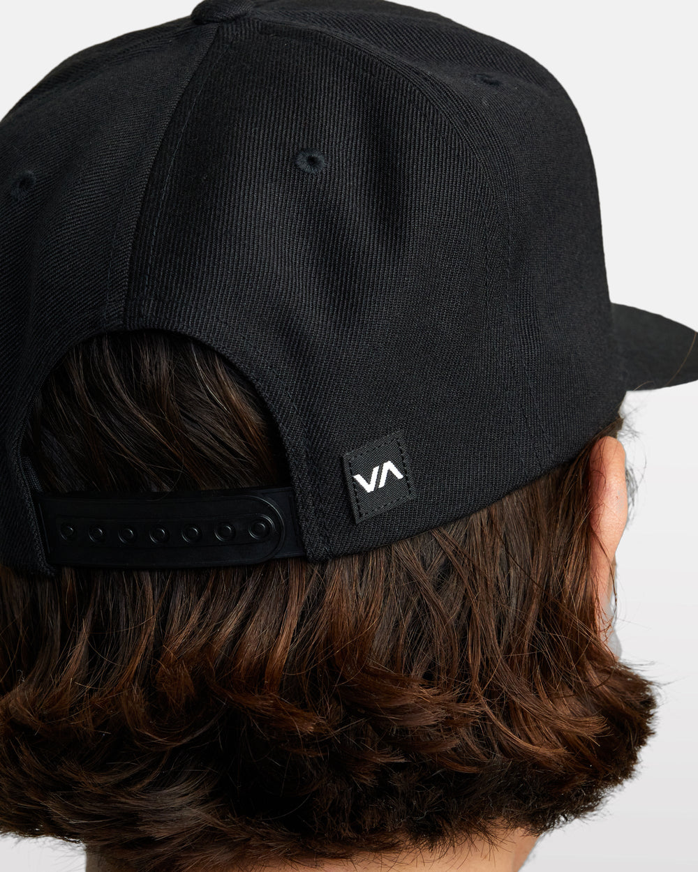 RVCA Commonwealth Snapback Hat - Black/White - Sun Diego Boardshop