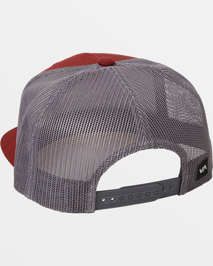 RVCA COMMONWEALTH TRUCKER HAT - WINE - Sun Diego Boardshop