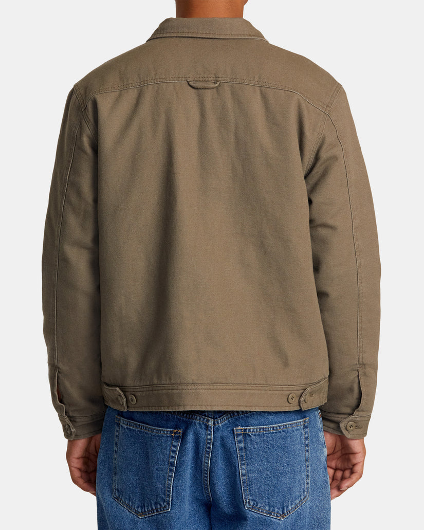 RVCA COPING JACKET - MUSHROOM - Sun Diego Boardshop