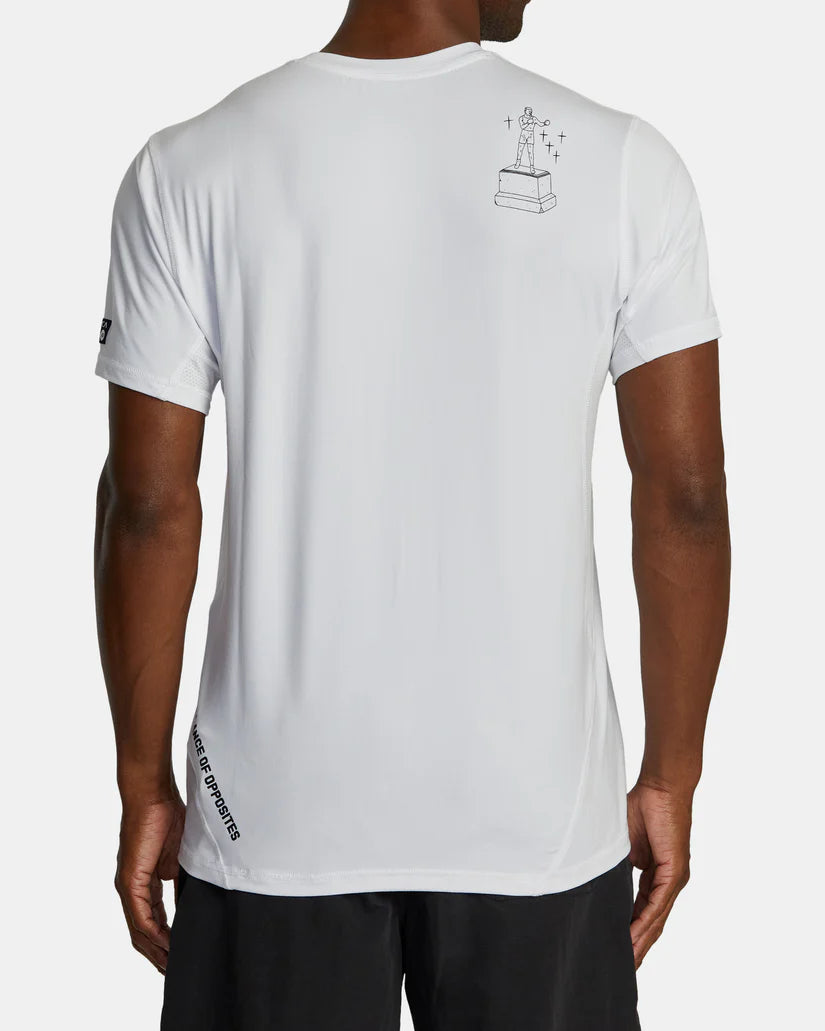 RVCA Luke P Sport Vent T-Shirt - WHITE - Sun Diego Boardshop