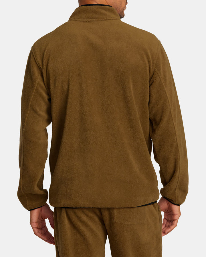 RVCA VA ESSENTIAL MICRO FLEECE - CAMEL - Sun Diego Boardshop