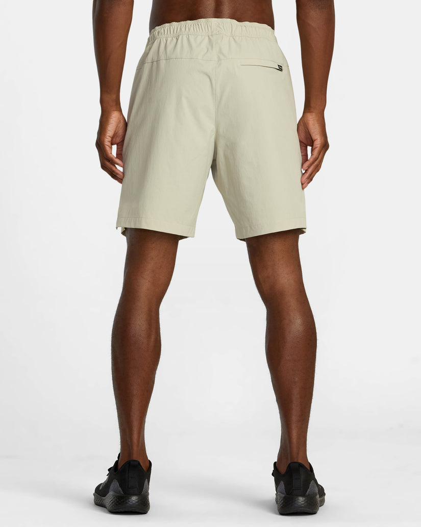 RVCA SPECTRUM TECH SHORT UTILITY SHORTS - CHALK - Sun Diego Boardshop