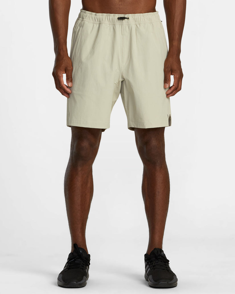 RVCA SPECTRUM TECH SHORT UTILITY SHORTS - CHALK - Sun Diego Boardshop