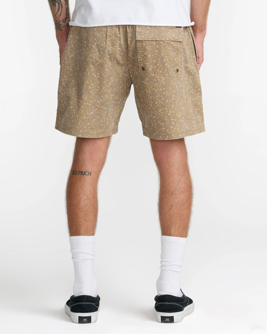 RVCA MEN'S ESCAPE ELASTIC CORD II SHORT - COYOTE