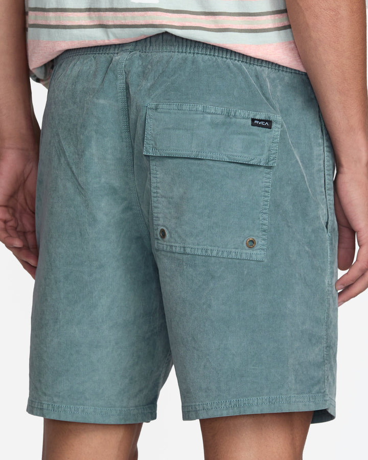 RVCA Escape Elastic Cord Short Ii - Lead - Sun Diego Boardshop
