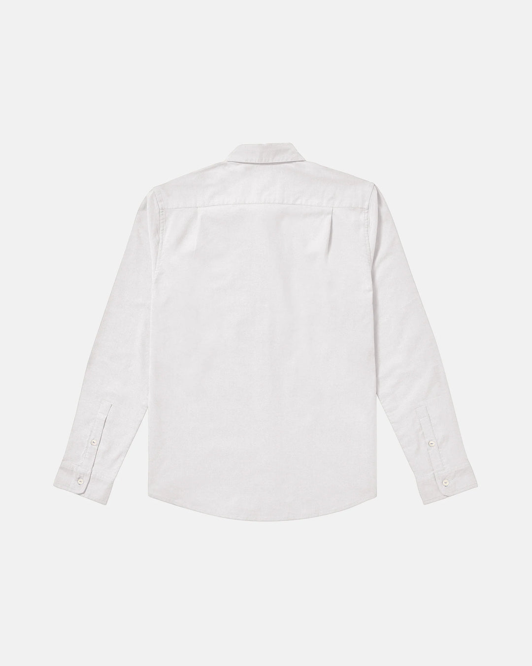 RVCA Men's That'll Do Stretch Long Sleeve Shirt - White - Sun Diego Boardshop