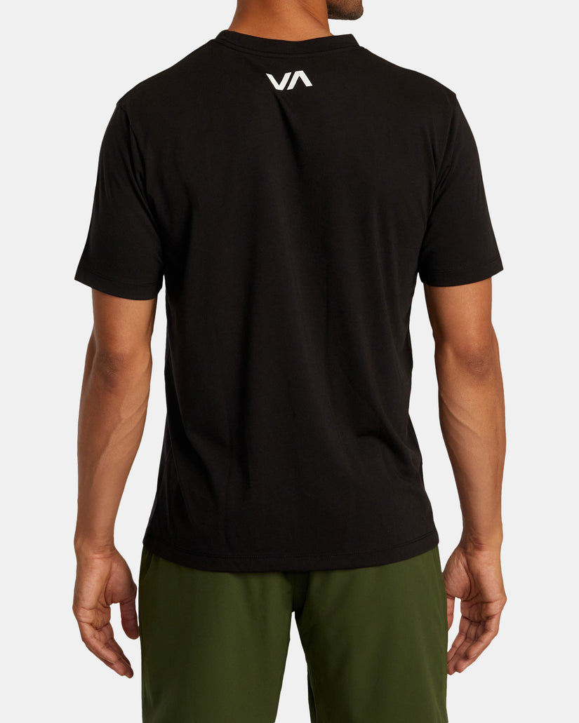 RVCA ICON TEE - BLACK - Sun Diego Boardshop