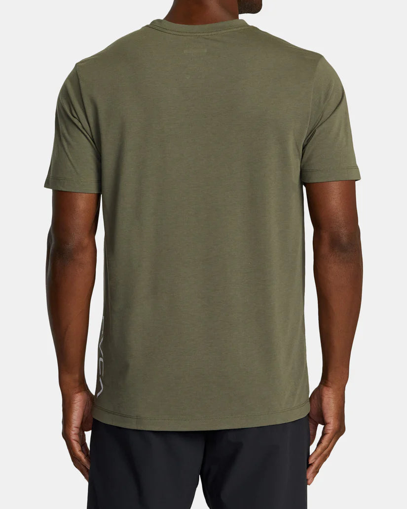 RVCA 2X TEE - OLIVE - Sun Diego Boardshop