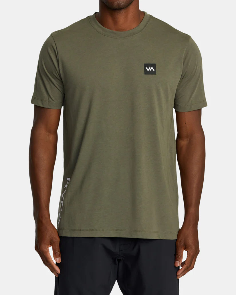 RVCA 2X TEE - OLIVE - Sun Diego Boardshop