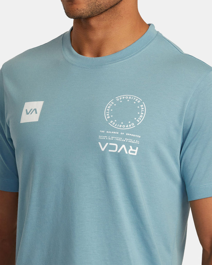 RVCA VA Mark Tee - HAZE - Sun Diego Boardshop