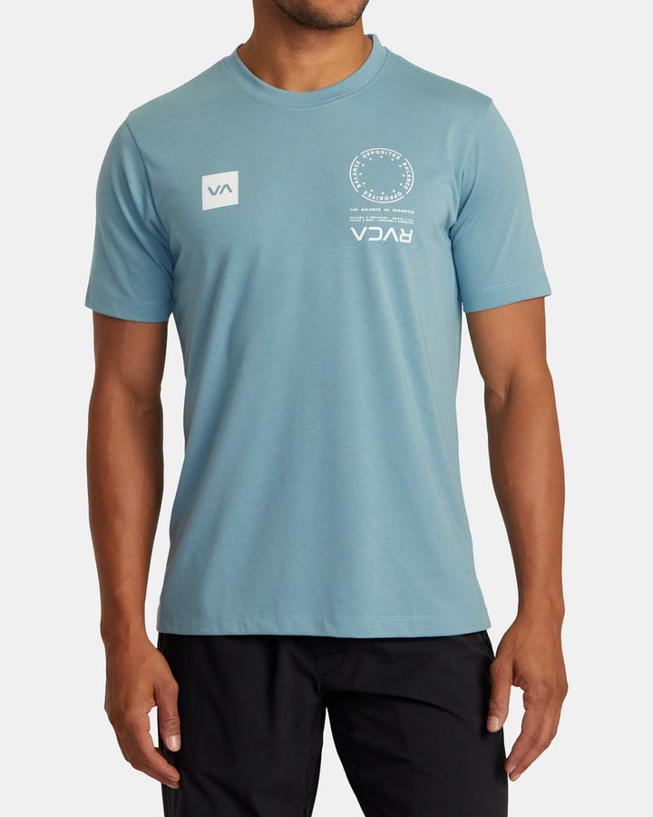 RVCA VA Mark Tee - HAZE - Sun Diego Boardshop