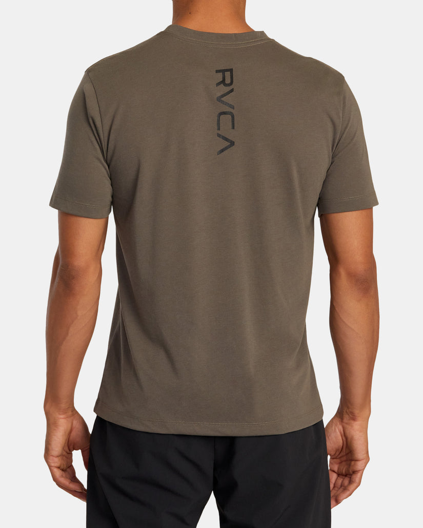 RVCA VA MARK TEE - MOCHA - Sun Diego Boardshop