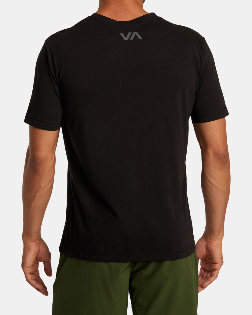 RVCA VA RVCA Blur Tee - BLACK 2 - Sun Diego Boardshop