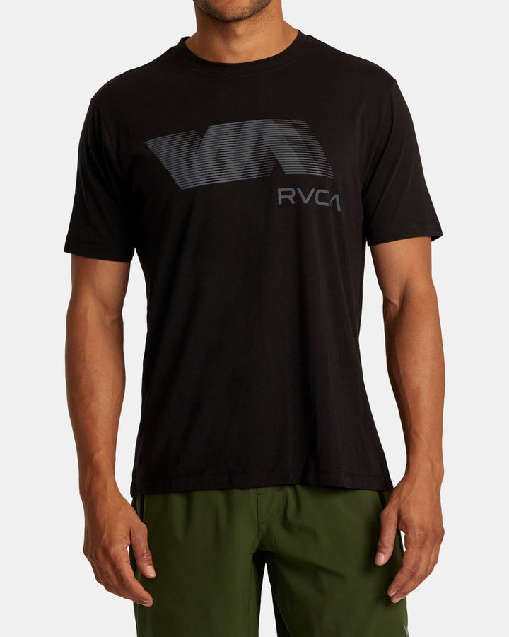 RVCA VA RVCA Blur Tee - BLACK 2 - Sun Diego Boardshop