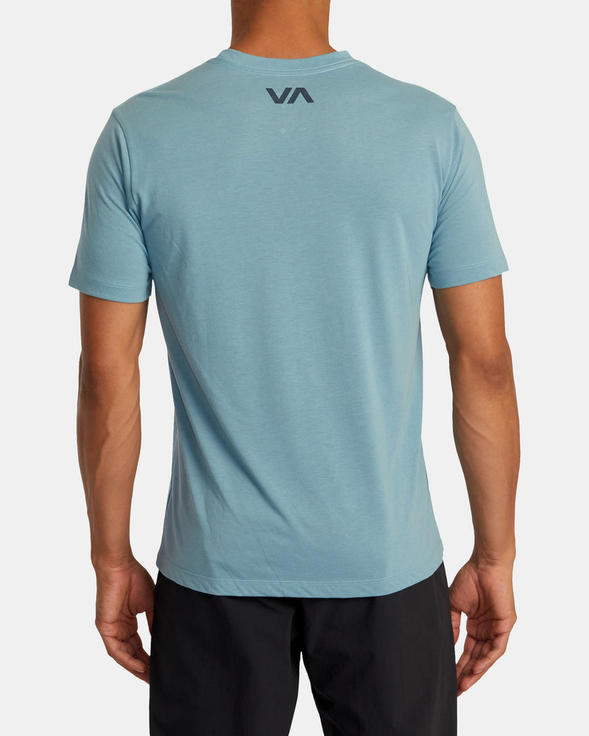 RVCA VA Blur Tee - HAZE - Sun Diego Boardshop