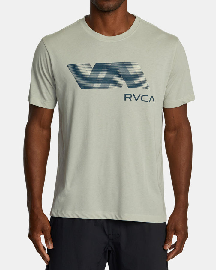 RVCA VA BLUR TEE - CHALK - Sun Diego Boardshop