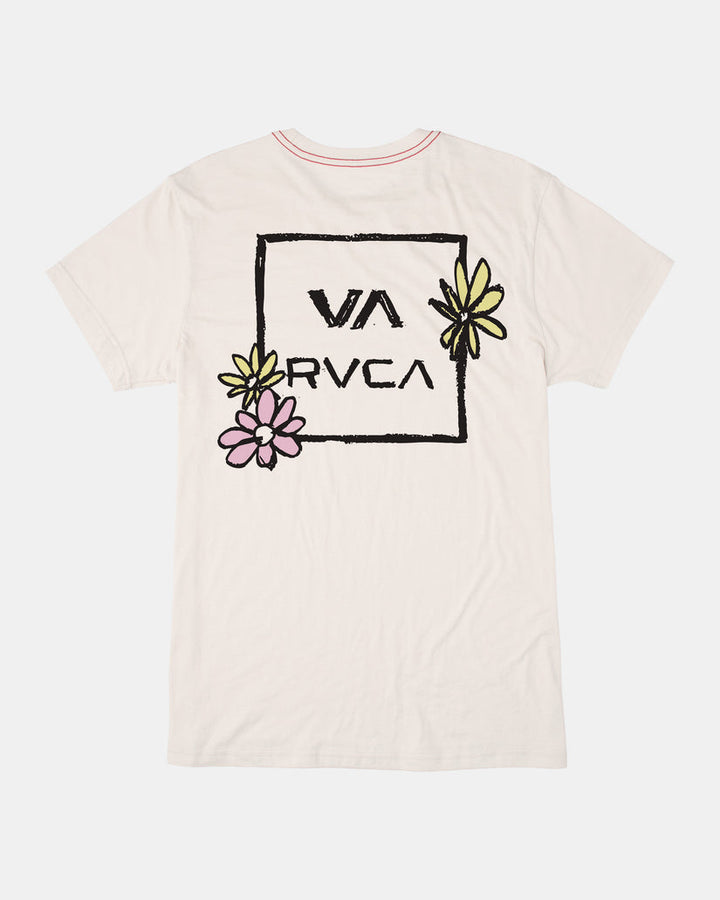 RVCA VA ALL THE WAY T-SHIRT - ANTIQUE WHITE - Sun Diego Boardshop