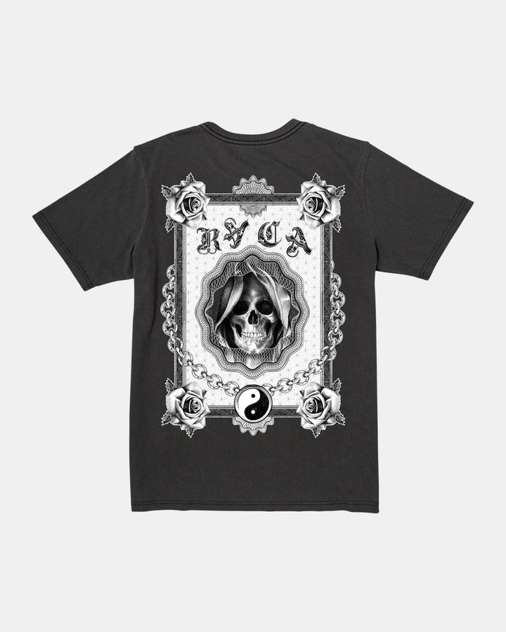 RVCA DREAM REAPER T-SHIRT - BLACK - Sun Diego Boardshop