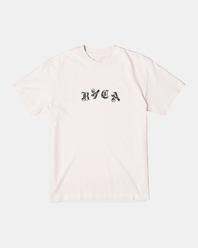 RVCA DREAM REAPER T-SHIRT - SILVER BLEACH - Sun Diego Boardshop