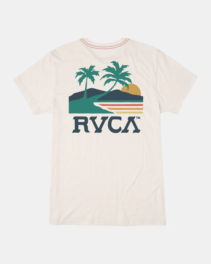 RVCA SUNNY DAYS T-SHIRT - ANTIQUE WHITE - Sun Diego Boardshop