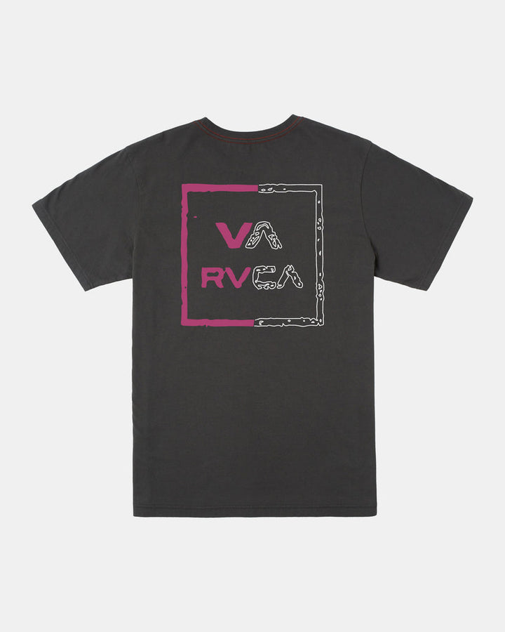 RVCA VA ALL THE WAY TEE - PIRATE BLACK - Sun Diego Boardshop