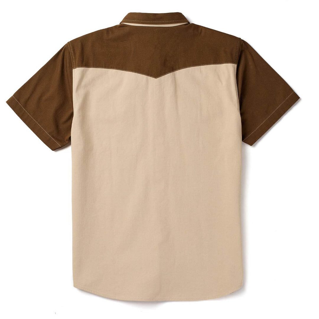 Seager Men's Amarillo S/S Shirt - Vintage Tan - Sun Diego Boardshop