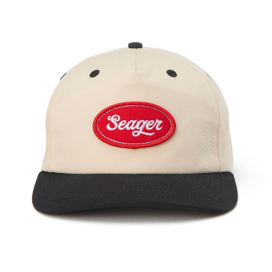 Seager Americana Snapback - Cream/ Black - Sun Diego Boardshop