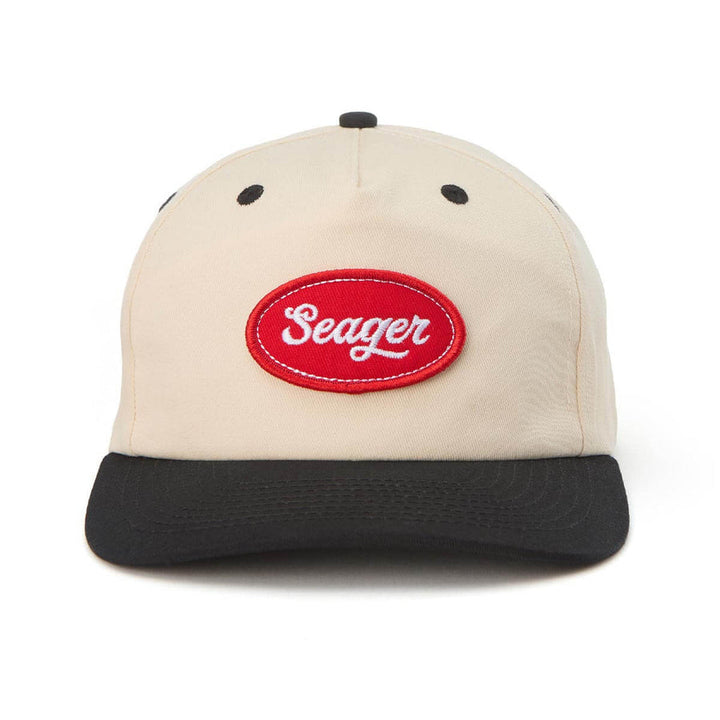 Seager Americana Snapback - Cream/ Black - Sun Diego Boardshop