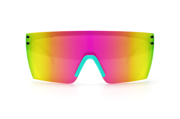 Heat Wave Visual Lazer Face Sunglasses - Aqua Frame Splash Z87 - Sun Diego Boardshop