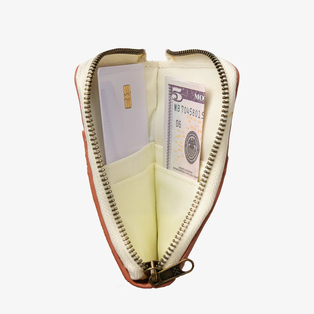 Thread Coral Crush - Leather Zip Wallet - Coral Crush - Sun Diego Boardshop