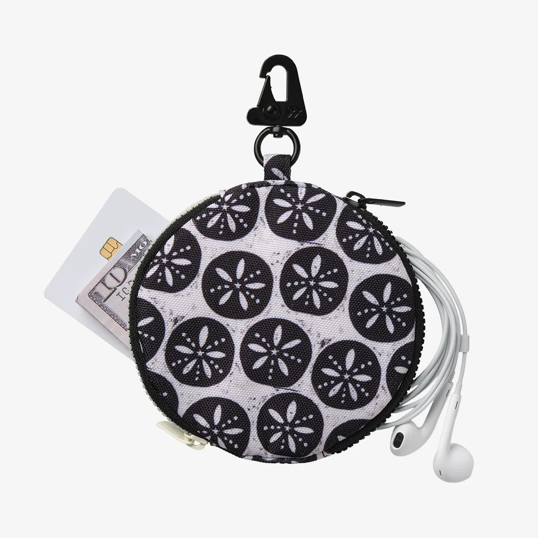 Thread Sidekick Coin Purse - Sand Dollar Black