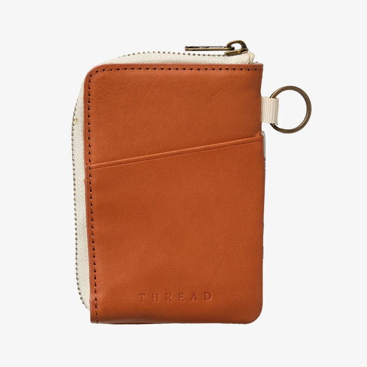 Thread Coral Crush - Leather Zip Wallet - Coral Crush - Sun Diego Boardshop