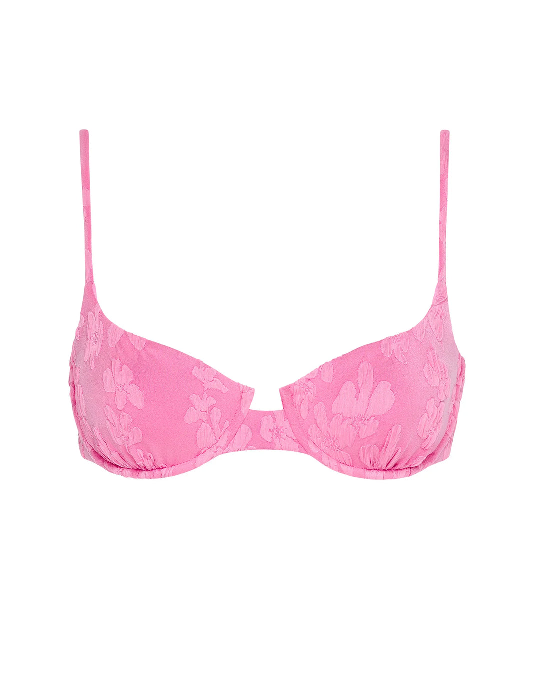 L Space Belle Bikini Top - Hottest Pink - Sun Diego Boardshop