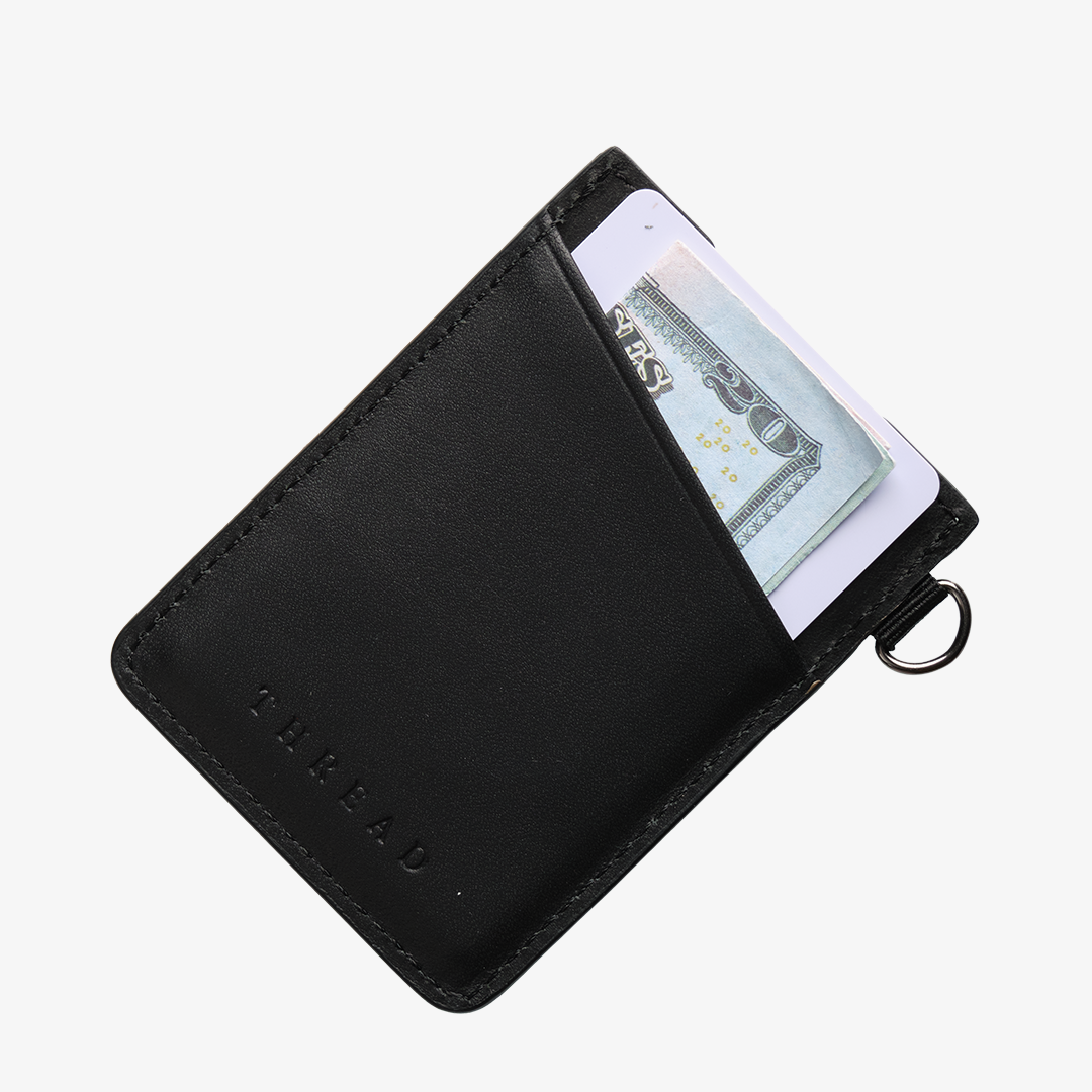 Thread Vertical Leather Wallet - Flynn - Sun Diego Boardshop