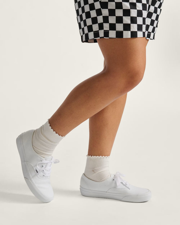 Vans Men's Authentic Shoe - White - Sun Diego Boardshop