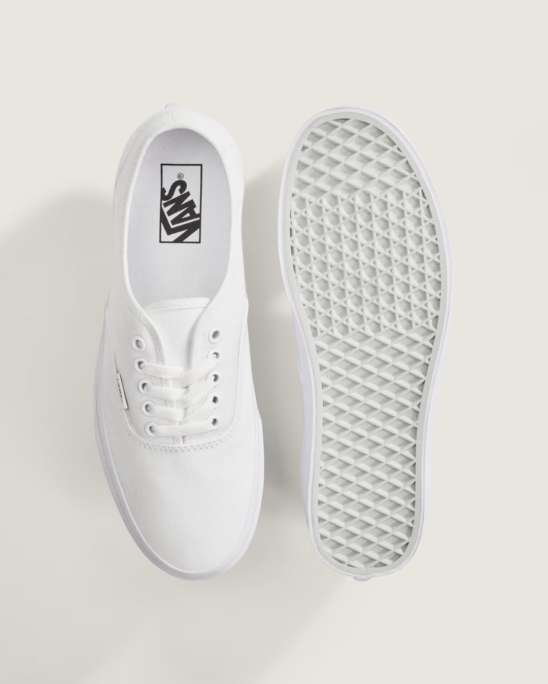 Vans Men's Authentic Shoe - White - Sun Diego Boardshop