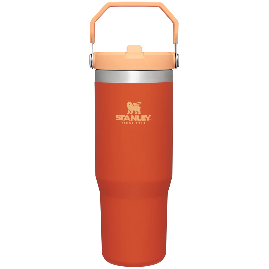 STANLEY THE ICEFLOW FLIP STRAW TUMBLER | 30 OZ - TIGERLILY - Sun Diego Boardshop