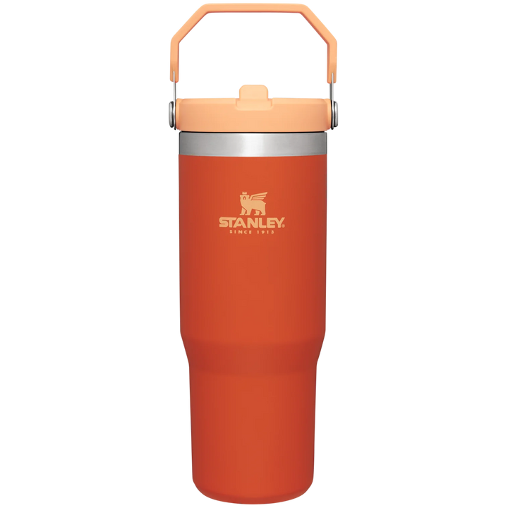 STANLEY THE ICEFLOW FLIP STRAW TUMBLER | 30 OZ - TIGERLILY - Sun Diego Boardshop