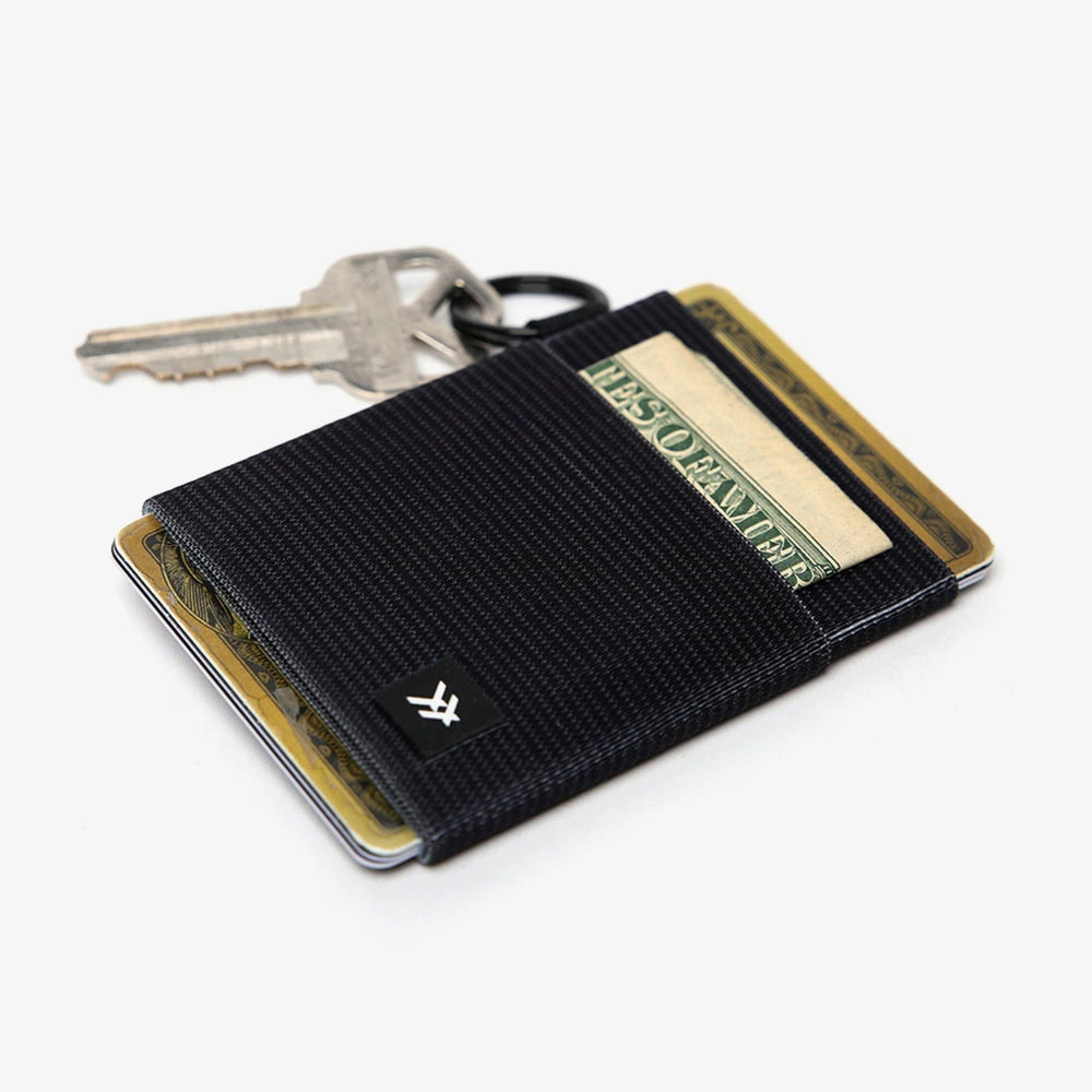 THREAD Elastic Wallet - Black - Sun Diego Boardshop