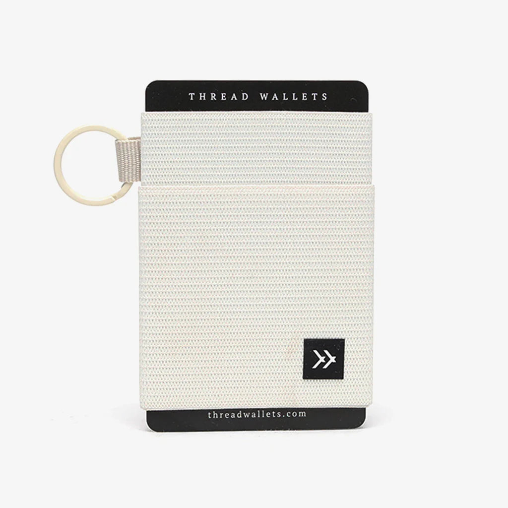 Thread Elastic Wallet - Off White | Sun Diego Boardshops
