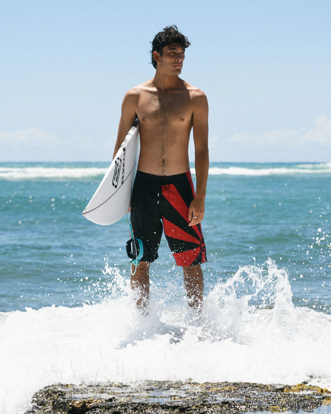 Billabong Men's A.I. Rising Sun Pro 22" Boardshorts - Black/Red - Sun Diego Boardshop