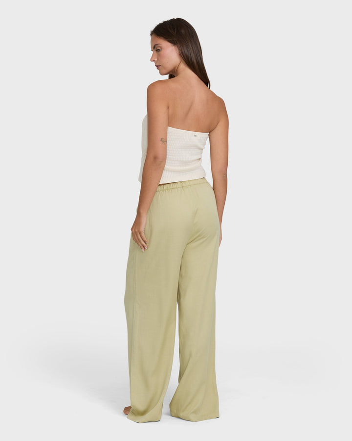 Billabong Women's Wanderer Solid Pants - Cactus - Sun Diego Boardshop
