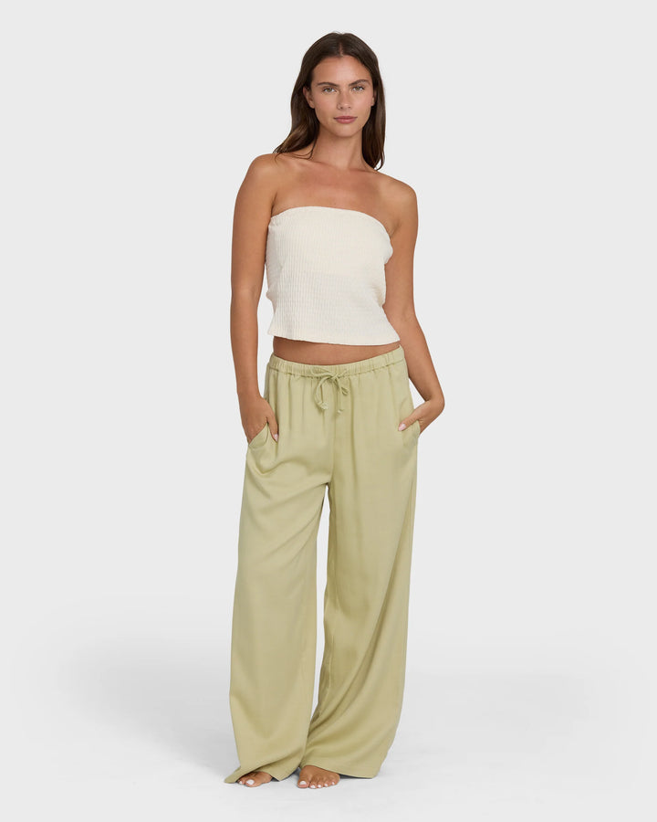 Billabong Women's Wanderer Solid Pants - Cactus - Sun Diego Boardshop