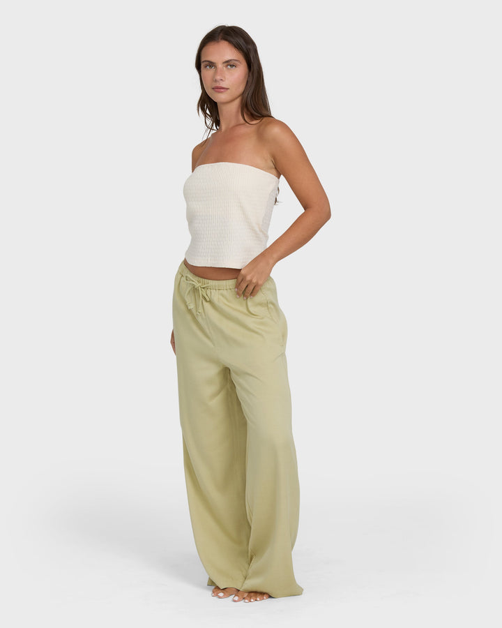 Billabong Women's Wanderer Solid Pants - Cactus - Sun Diego Boardshop