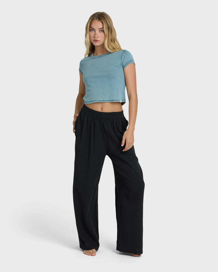 Billabong Women's Follow Me Pants - Black Sands - Sun Diego Boardshop